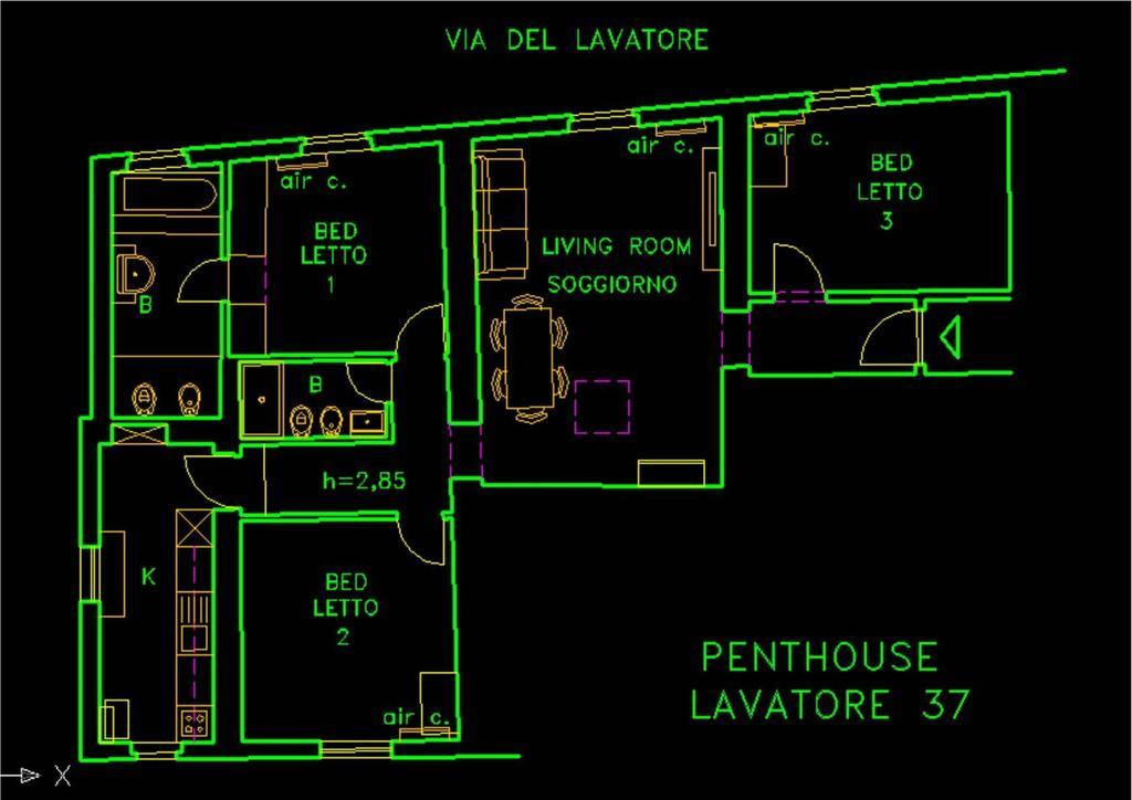 Appartamento Lavatore Rom Eksteriør billede
